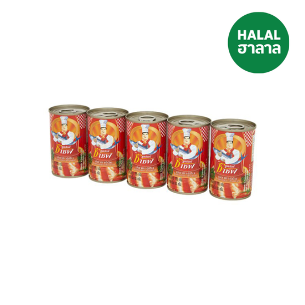 ซาร์ดีนในซอสมะเขือเทศ 155g ( แพ็ค 5 )