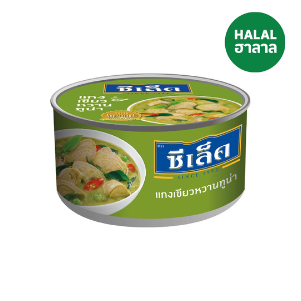 ทูน่าเขียวหวาน ฝาดึง 185g