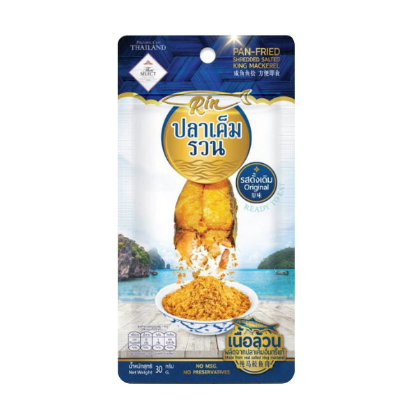 ปลาเค็มรวน ดั้งเดิม 30g