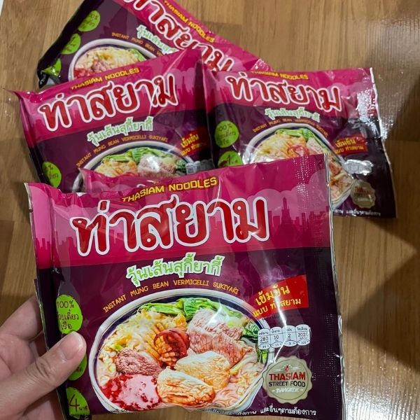 วุ้นเส้นสุกี้ยากี้ 85g (5ซอง)