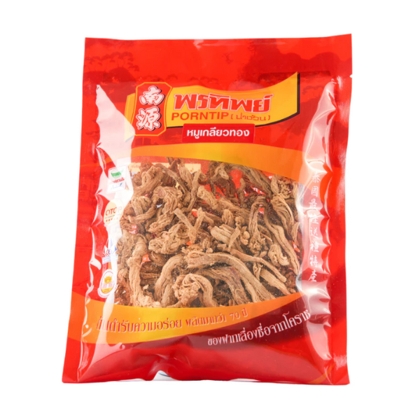 หมูเกลียวทอง (หมูหยองเส้นอบกรอบ) 150g