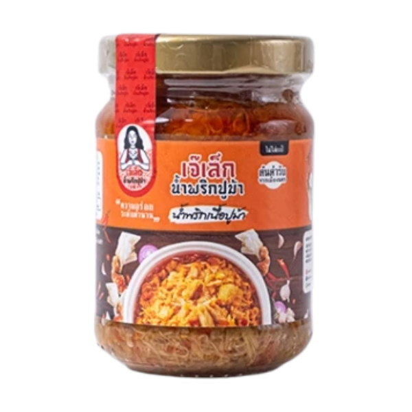 น้ำพริกเนื้อปูม้า 150g