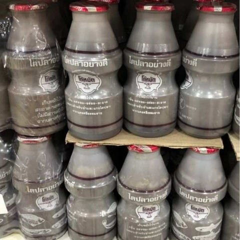 ไตปลาช่อน ฝาแดง 200ml ขวดเดียวจากโก้หยัด รสเปรี้ยวเค็ม หอมกลิ่นปลา ใช้ปรุงอาหารหรือเครื่องเคียง แพค 6 ขวด