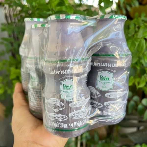 ไตปลาผสม ฝาเขียว 200ml (แพค 6 ขวด)
