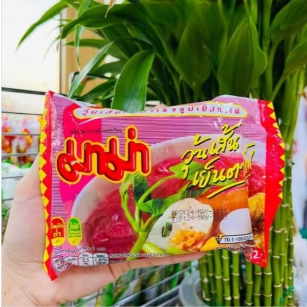 วุ้นเส้นกึ่งสำเร็จรูปเย็นตาโฟ ( 40g x แพค 6 ซอง )