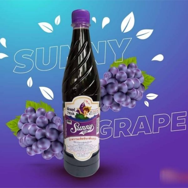น้ำหวานเข้มข้น กลิ่นองุ่น 710ml