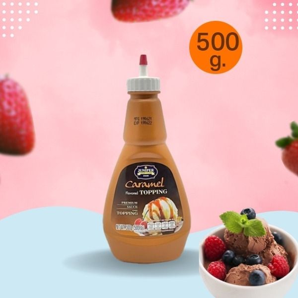 ท็อปปิ้งเครื่องดื่ม ท็อปปิ้งไอศกรีม รสคาราเมล 500g