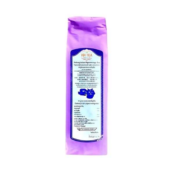 101 TEA butterfly pea oolong tea 100g in purple packaging