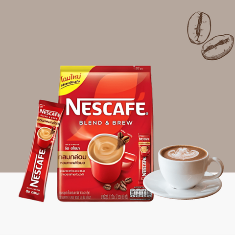 กาแฟปรุงสำเร็จ เนสกาแฟ ริช อโรมา 3-in-1 แพค 27 ซอง