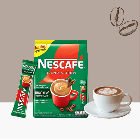 กาแฟปรุงสำเร็จ เอสเปรสโซ โรสต์ 15.1g แพค 27 ซอง Nescafe