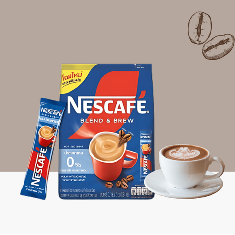 กาแฟปรุงสำเร็จไม่มีน้ำตาล 12.2g แพค 27 ซอง