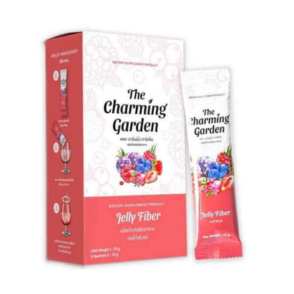 เจลลี่ ไฟเบอร์ ดีท็อกซ์รสผลไม้รวม 75g