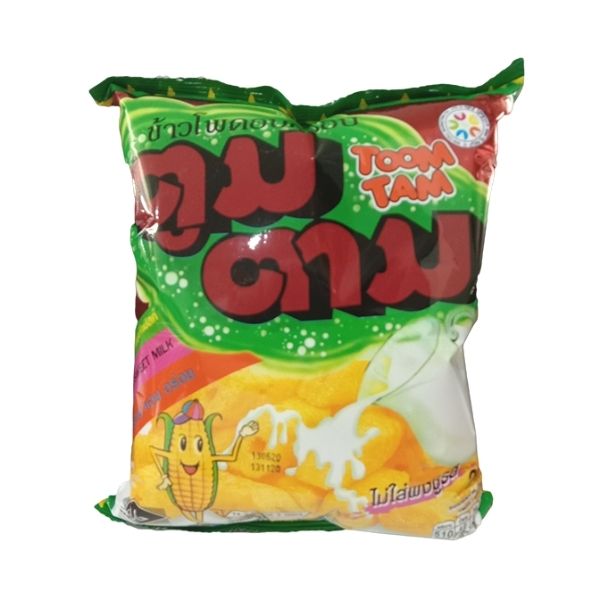 ข้าวโพดอบกรอบ รส คอร์นสวีทมิลค์ 91g