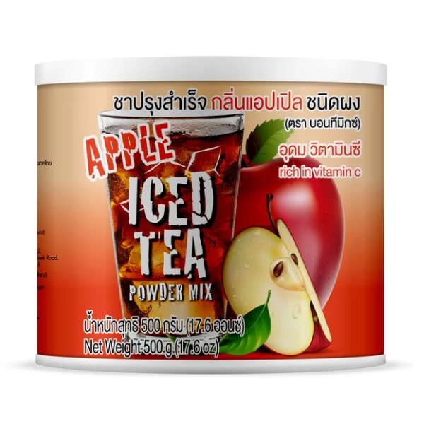 ชาปรุงสำเร็จ กลิ่นแอปเปิลชนิดผง (กระป๋อง) 500g