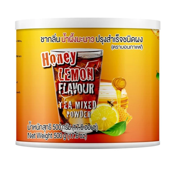 ชาปรุงสำเร็จ กลิ่นน้ำผึ้งมะนาวชนิดผง (กระป๋อง) 500g