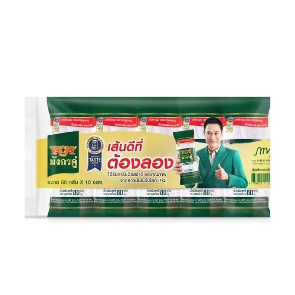 วุ้นเส้นแห้ง 80g ( แพ็ค 10 ชิ้น )