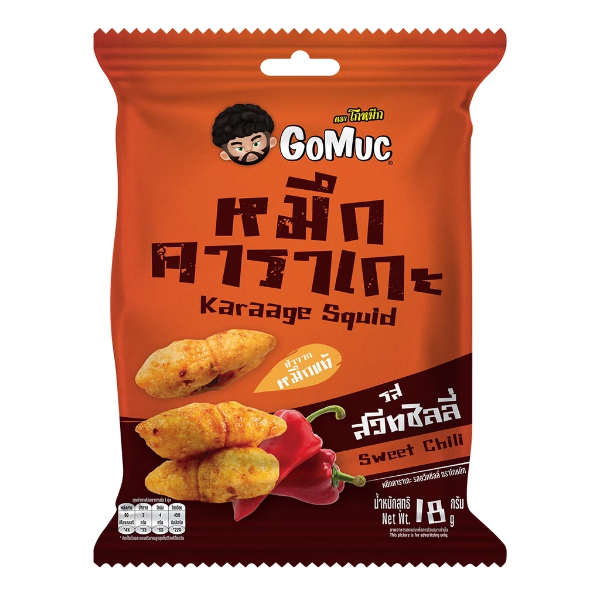 หมึกคาราเกะ รสสวีทชิลลี่ 18g
