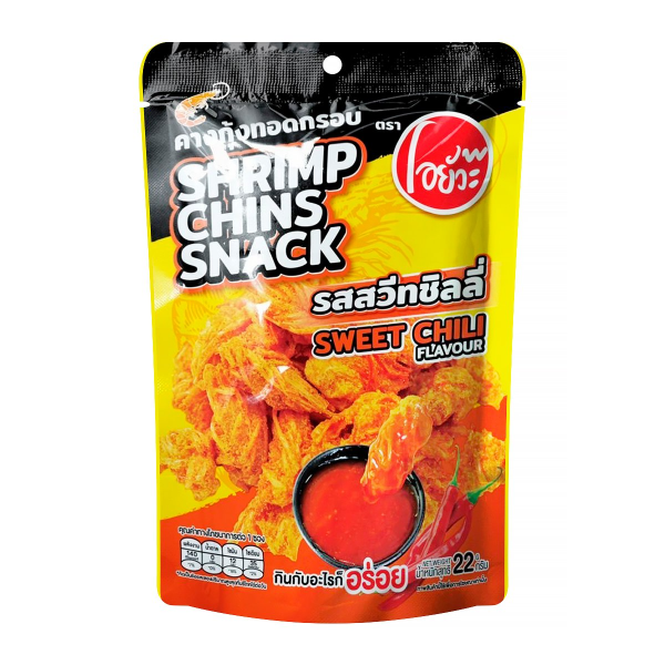 คางกุ้งทอดกรอบ รสสวีทชิลลี่ 72g