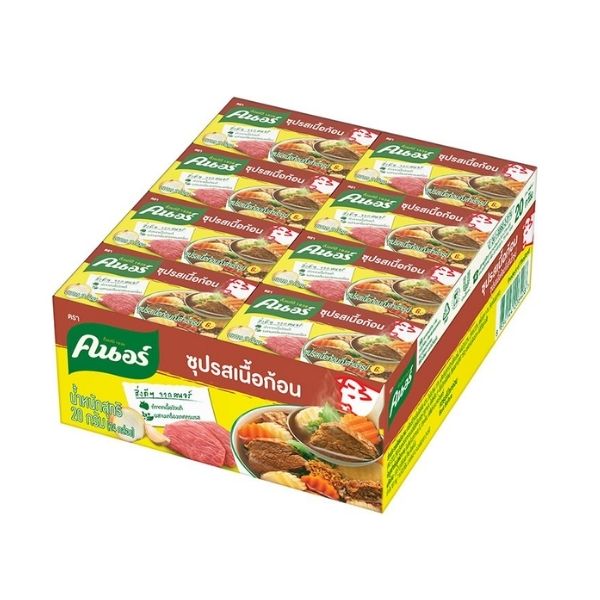 ซุปรสเนื้อก้อน ( 20g x 24 กล่อง )