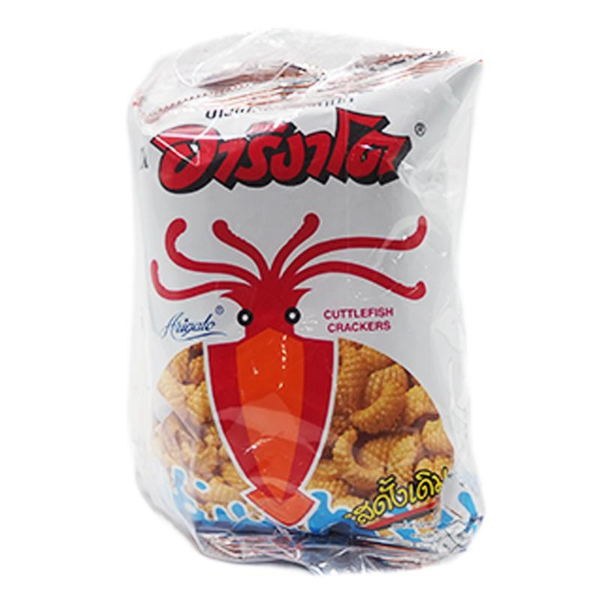 ข้าวเกรียบปลาหมึก ดั้งเดิม 50g ( แพ็ค 3 )