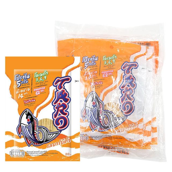 ปลาสวรรค์ รสบาร์บีคิว 20g ( แพ็ค 6 )