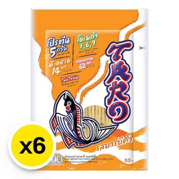 ปลาสวรรค์ รสบาร์บีคิว 20g ( แพ็ค 6 )
