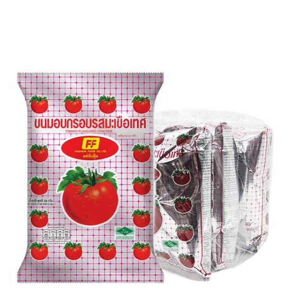 ขนมอบกรอบ รสมะเขือเทศ 58g ( แพ็ค 3 )