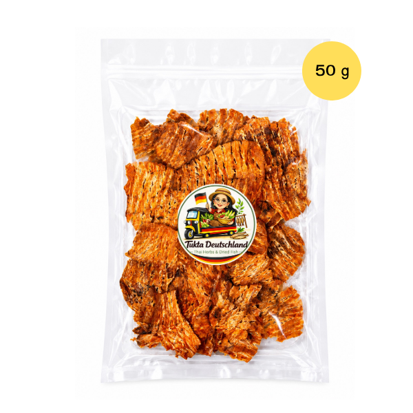 หมึกหยอง รสเผ็ด 50g