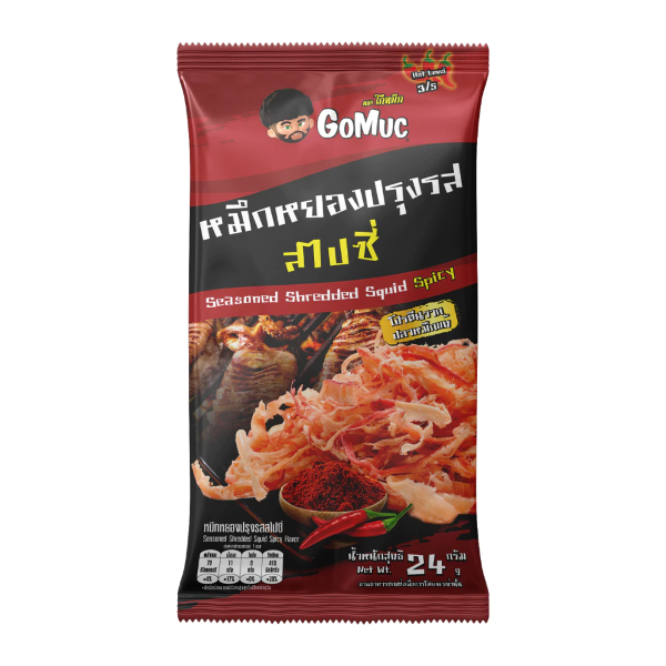 หมึกหยองปรุงรสสไปซี่ 24g